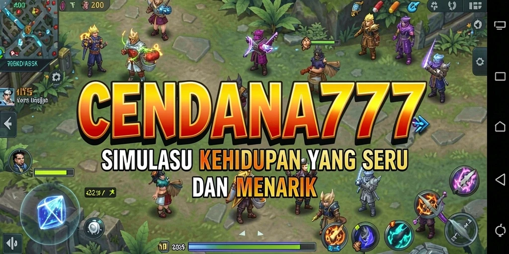 Tangkapan layar menunjukkan gameplay menarik dari CENDANA777.