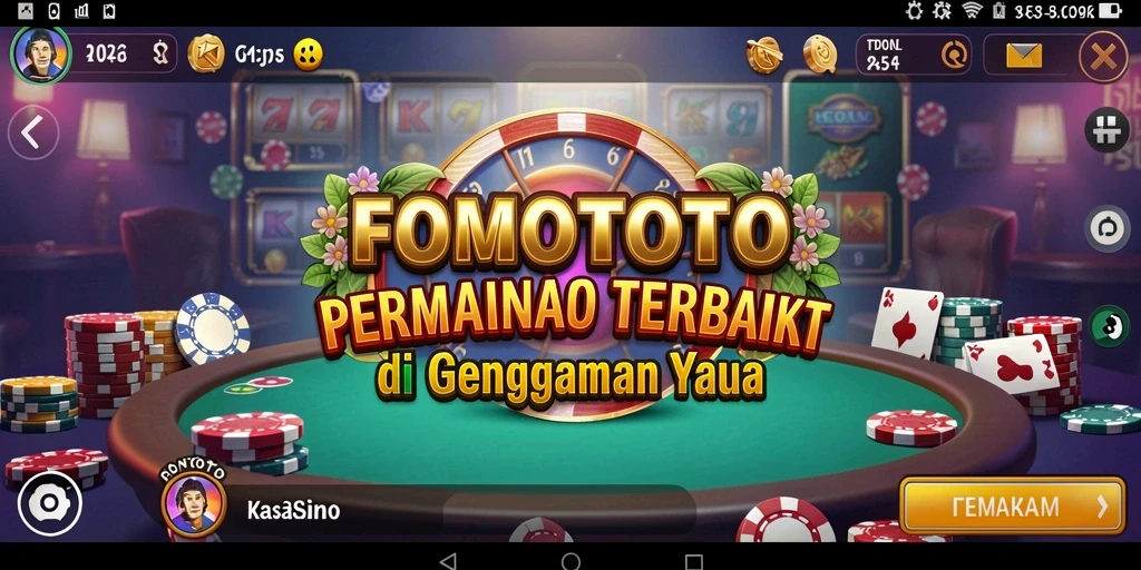 Gambaran gameplay seru dari FOMOTOTO di dunia Kasino.