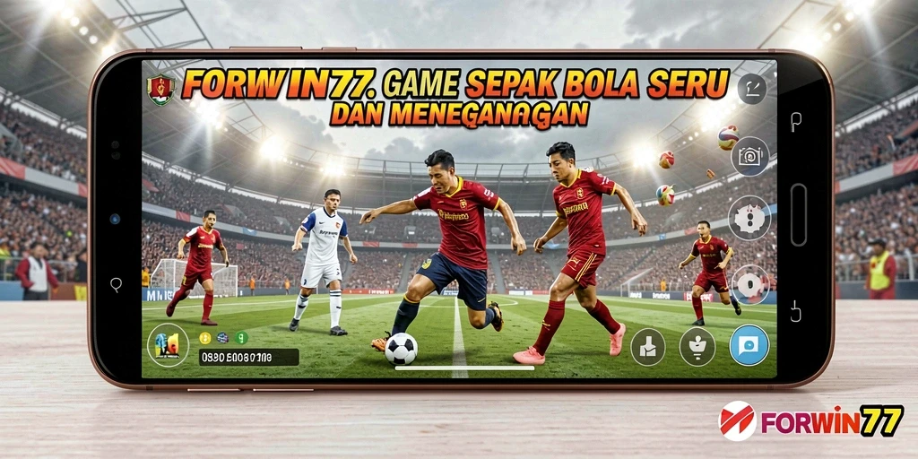 Tampilan gameplay <strong>FORWIN77</strong> yang menakjubkan dan seru saat bertanding.