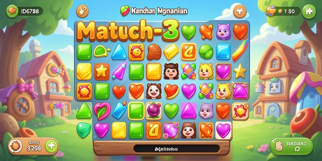 Tampilan gameplay seru dan menantang dari ID6788.