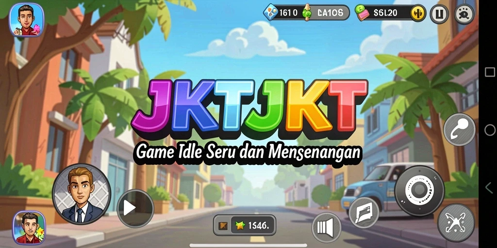 Tampilan gameplay JKTJKT yang menarik dan interaktif.