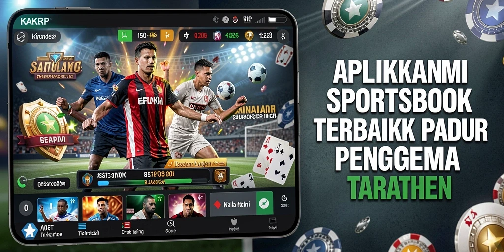 Tampilan menarik dari KAKRP yang memperlihatkan berbagai opsi taruhan.