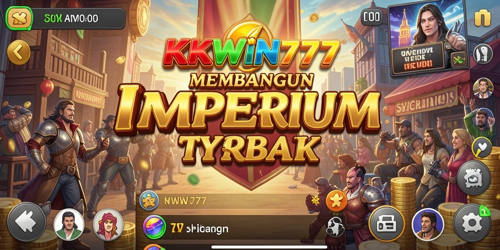 Tangkapan layar gameplay KKWIN777 yang menggambarkan keseruan membangun bisnis Tycoon.