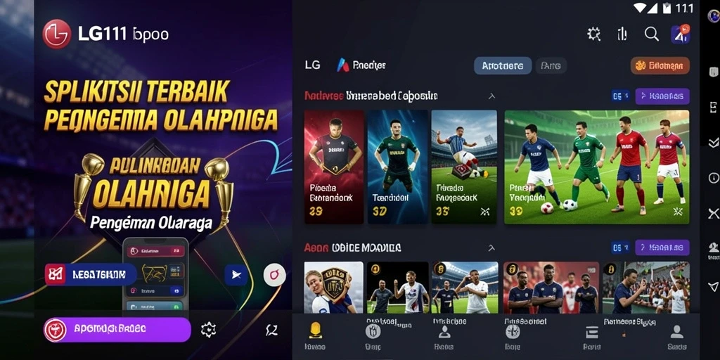Tampilan screenshot LG111 menampilkan antarmuka taruhan yang menarik.
