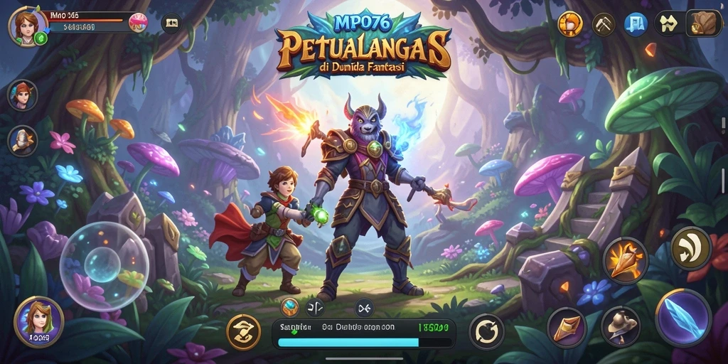 Gameplay MPO76 menampilkan karakter dalam aksi petualangan yang mendebarkan.