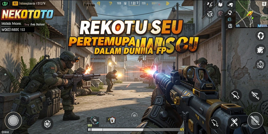 Tampilan gameplay seru dari <strong>NEKOTOTO</strong> memperlihatkan aksi pertempuran yang mendebarkan.