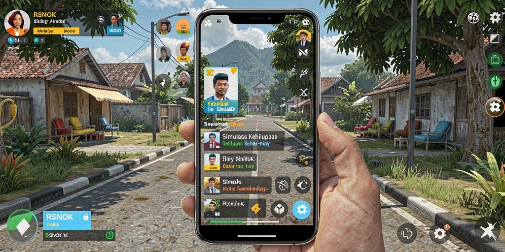 Gameplay RSNOK yang menarik dan realistis.