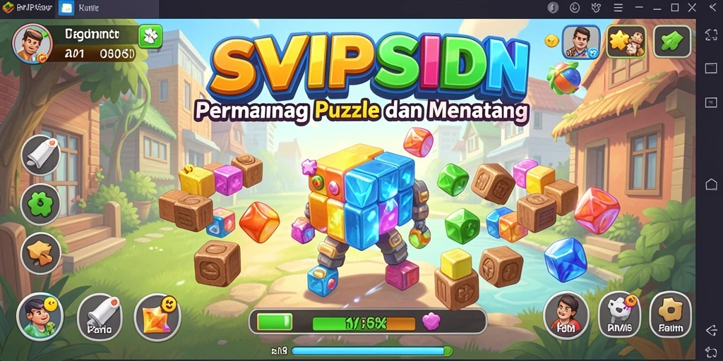 Screenshot gameplay <strong>SVIPSIDN</strong> dengan teka-teki yang menarik.